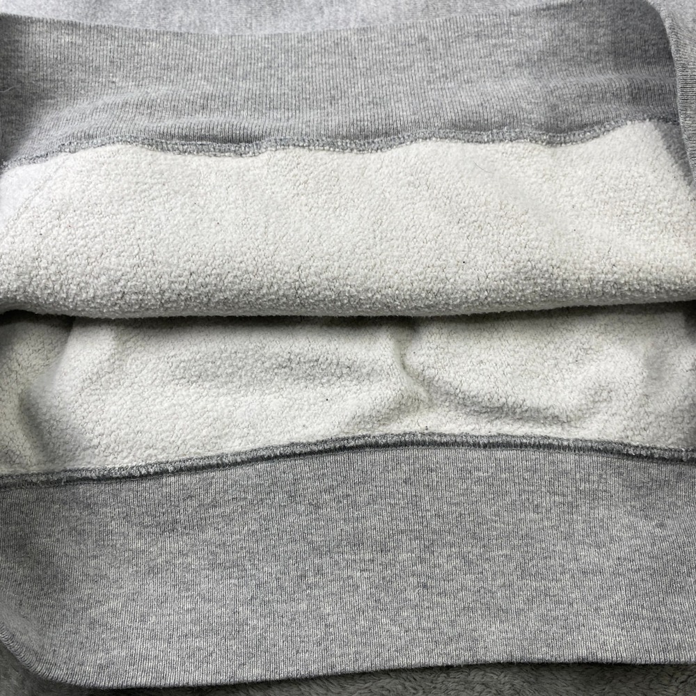 Vintage Champion Hoodie Reverse Weave XL Gray Pullover Heavyweight Sweatshirt - Picture 8 of 10